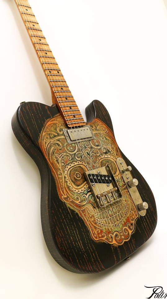 guitarra electrica customizada Palir