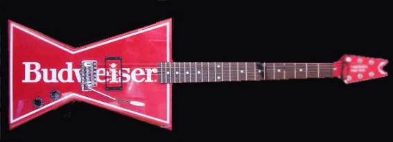 Budweiser guitar