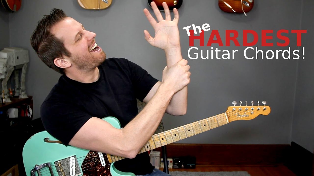 What are the most difficult guitar chords?